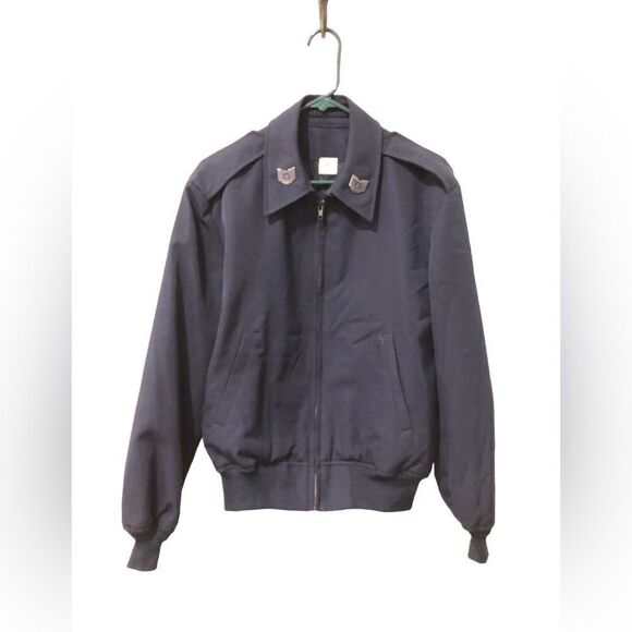 VNT Military Bomber Jacket—Metal Pins and Shoulder straps—Unisex lightweight 🔥 - Picture 2 of 14